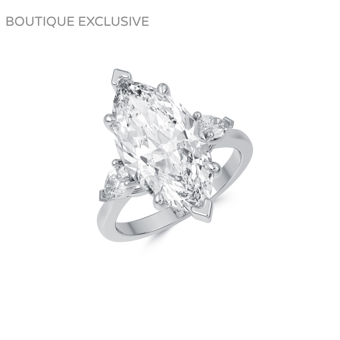 Promise Marquise Cut Diamond Engagement Ring